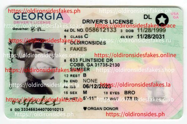 Georgia Driver License(New GA O21)