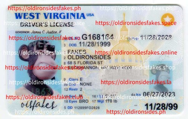 West Virginia Driver License(WV)