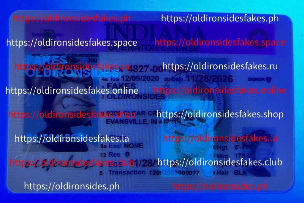 Indiana Driver License(Old IN) - Image 3