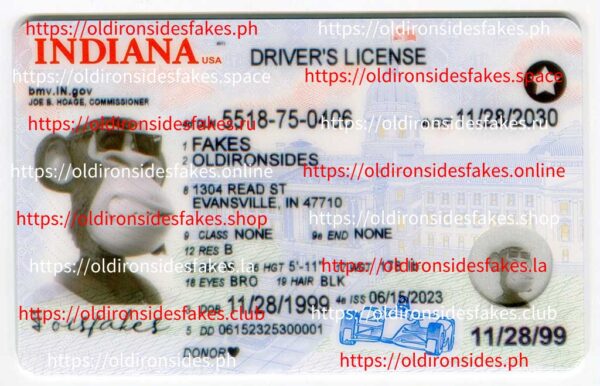Indiana Driver License(New IN)