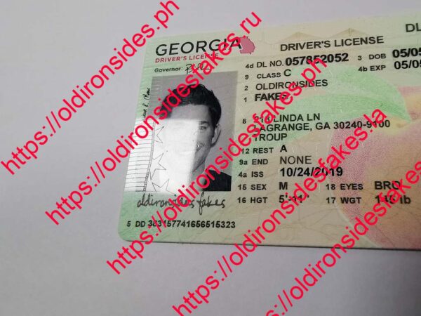 Georgia Driver License(New GA O21) - Image 5